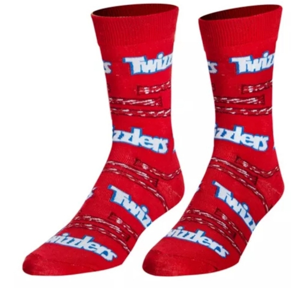 Hershey's Other - ODD SOCKS TWIZZLERS Theme Crew Socks emphasizing individuality & self-expression
